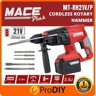 MACE MT-RH21VP Cordless Rotary Hammers 6.0Ah Li-Ions Battery