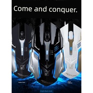 gaming mouse Chasing Leopard K1 New 4D Cool Home Steel Bottom LOL Specially Mute Counterweight usb I