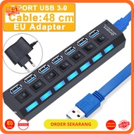 USB Hub 7 Port USB 3.0 High Speed Extender