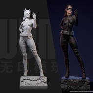 1/24 Catwoman DC Anne Hathaway 18 Scale White Model 3D Printed Action Figure Collectible Toy Static 
