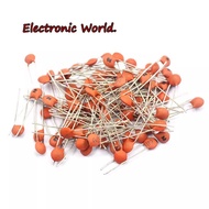 100pcs Ceramic capacitor 50V 1pF ~ 100nF 0.1uF 104 4.7PF 10PF 22PF 33PF 47PF 100PF 101 220PF 221 330