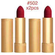 Gucci - x2PCS 3614229374841 古馳傾色絨霧金管啞光唇膏 #502 猩紅色 [平行進口貨]