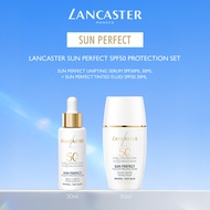 Lancaster Sun Perfect SPF50 Protection Set| Sun Perfect Unifying Serum SPF50ml 30ml + Sun Perfect Ti