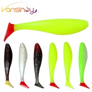 Set Fishing Soft Lure 7cm/9cm/13cm T-tail Lure Soft Baits Fishing Bait