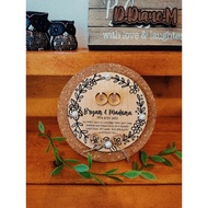 Rustic Wedding/Engagement Ring Holder - Minimalist