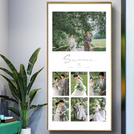 Custom Combination Multi-Grid Photo Enlarger Photo Wall for Hanging Photo Frame Wedding Photo LB3B P