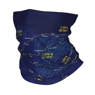 Buen Camino de Santiago Bandana Neck Gaiter for Ski Cycling Women Men Wrap Scarf  Headband Warmer Fa