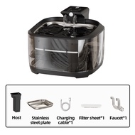 5000mAh Wireless Pet Water Fountain FT999 With Motion Sensor Rechargeable Cat and Dog Waterer 4.5L