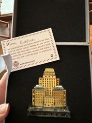 HSBC 紀念水晶鍍金