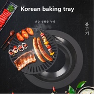 Panggangan GRILL PAN ANTI LENGKET 32CM / BBQ PAN / KOREAN BBQ PAN - BBQ PAN