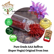 Pure Grade AAA (Super Negin) Saffron from Iran – Product of IRAN – 1gm – Imported Good Premium Quality