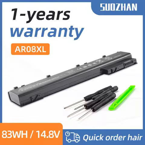 SUOZHAN AR08 AR08XL Battery For HP ZBook 15 17 G1 G2 Series 708455-001 707615-121 HSTNN-IB4H ZBook 1