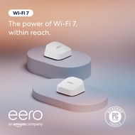 eero 7 | Mesh Wi-Fi 7 Router | 2 Pack Whole-Home Wi-Fi 7