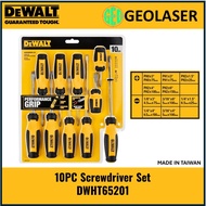 DeWALT DWHT65201 10PC Magnetic Tip Screwdriver Set