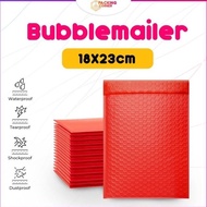 Amplop Bubble Mailer Wrap 18x23 cm Merah Premium Quality MURAH