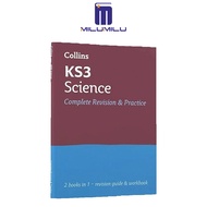 Collins KS3 Science การแก้ไขและฝึกฝนหนังสือต้นฉบับภาษาอังกฤษที่นำเข้า