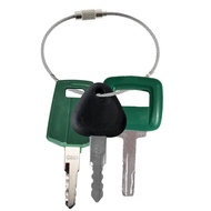Heavy Equipment Ignition Key 3pcs 11039228 17225331 ELI80-0091 777 C001 Compatible with Volvo Excava