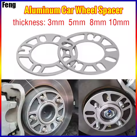 Universal Car Wheel Tire Spacer Adaptor Shims Plate 4pcs 4X98 4X100 4X108 4x110 4x112 4x114.3 5x100