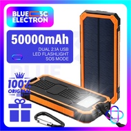 Solar Powerbank 50000mAh Outdoor Solar Energy External Battery Fast Charging Solar Power Bank