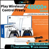 M15 Wireless 2.4G HD Arcade Mini Game 64G 40000+Games Machine Retro Handle Home Video Game Console