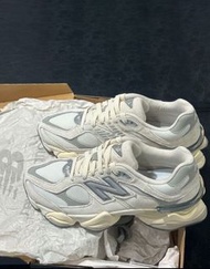 New Balance 9060織物合成革 潮流復古 減震 鞋 灰白色