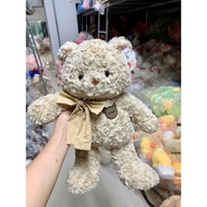 [Genuine] High quality Teddy Bear with bow tie, genuine Teddy Bear makes a meaningful gift