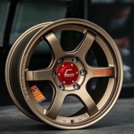 ล้อแม็กซ์ COSMIS RG06SNE  สีน้ำตาล R18/6H139.7 9.0 ET.25 (4วง) ฟรีจุ๊บลม
