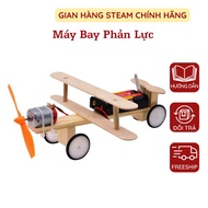 Creative Toys Stem DIY Airplane Model Engine Jet Motor DIY Toys