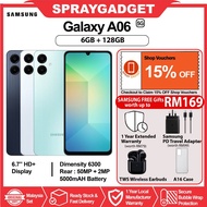 Samsung Galaxy A06 5G / Galaxy A06 4G l  6.7' HD Display l 5000mAH Battery🎁Samsung Malaysia Warranty