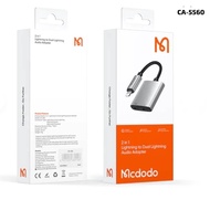 Mcdodo CA-5540 2in1 to DC3.5 & Audio Adapter CA-5560 2in1 to Dual Audio Adapter Mcdodo Audio Adapter