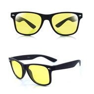Night Vision Glasses, Anti-car Headlight Glasses, Night Vision Black Glasses, Yellow Lenses, Brighte