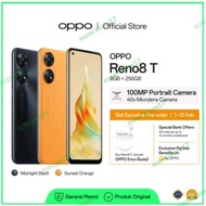OPPO RENO 8T 4G 8/256GB new Garansi resmi OPPO