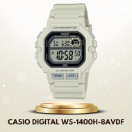 Casio WS-1400H-8AVDF Jam Tangan Pria Digital Lap Memory 60 Illuminator Original