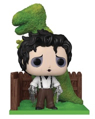 Funko POP Deluxe: Edward Scissorhands - Edward & Dino Hedge, Multicolor