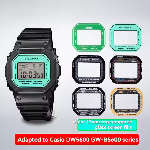Screen Protector For Casio Small Squar DW5600 Tempered Film 3229 DW-5600 GW-B5600 DW-5635 gw-m5610 W