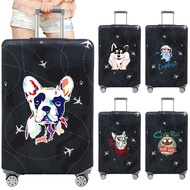 Luggage Cover Suitcase Protector Covers Printing Cutedog Series 18-32 Inch Baggage Prevent Scratches