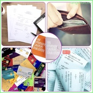 RAN Budget Binner Planner with Clear Budget Pocket and Stickers Money Saving Planner