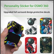 Decorative Sticker for DJI OSMO 360,Waterproof Skin Sticker DIY Accessory for DJI OSMO 360,Anti-Scra
