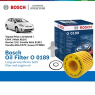Bosch Oil Filter for Toyota Corolla Altis 1.8 2.0 E140 E170 Wish AE10 ZGE CH-R CT200H