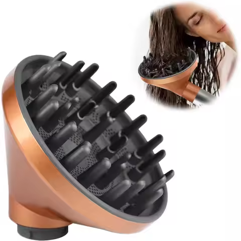 Upgraded Diffuser for Dyson Airwrap HS01 HS05 Anti-flying Nozzle for All Models of Dyson Curling Iro