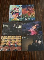 二手明信片名信片6入美麗台灣3D明信片澎湖山水手工麵線 新竹北埔柿餅 美麗的海洋八家將 線西製鼓明信片地方風景藝術明信片