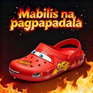 Crocs Men's Cartoon MCQUEEN Adult Cave Shoes Outdoor Non - slip Beach Sandals