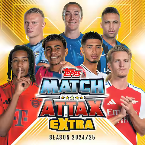 Genuine TOPPS UCC Match Attax Extra Trading Card Blitzballers Goliaths Psykicks LE Relic UEFA Champi