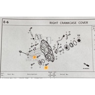 CB CBR 650 R Engine Cover Nut Set Year 2021-2025