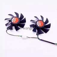 Brand New AMD RX570 RX580 574 588 Dual Ball Graphics Card Fan Four-Wire Temperature Control Graphics