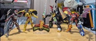 招財貓三盒大獸神,黑大獸神,異特龍加 兩個怪人共五隻Power Rangers 恐龍戰隊