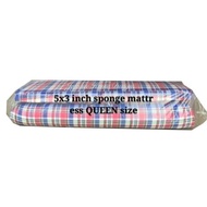 【JFT】 SPONGE MATTRESS QUEEN SIZE ( 5x3/ 5x4 INCH ) Tilam (COLOR RANDOM)