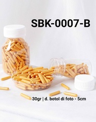 SBK-0007-B Sprinkles sprinkle sprinkel 30 gram kapsul meses emas