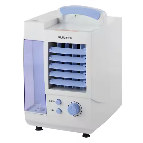 AC220-240V 60W POWER AIR COOLER 750mL water tank air cooling fan floor stand Water Air Cooler Fan Ai