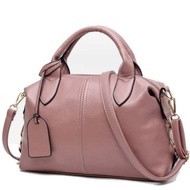 Boston Handbag PU Leather European Style Sling Handbag